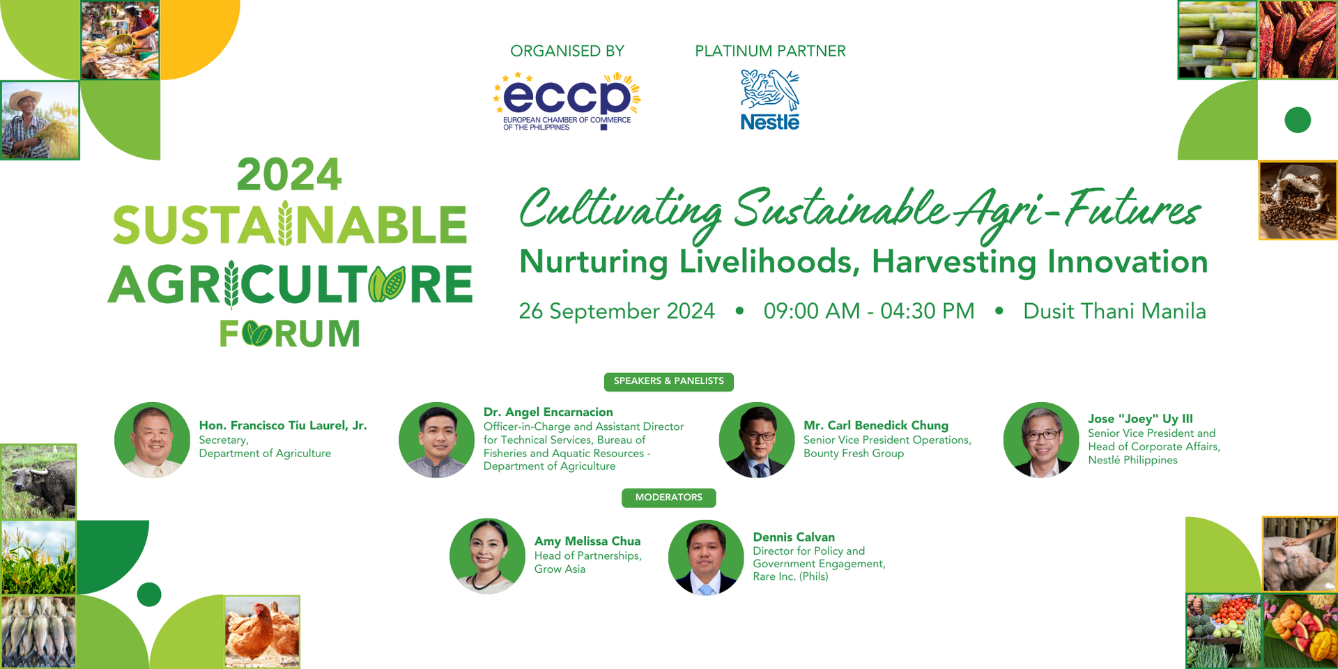 2024 Sustainable Agriculture Forum | ECCP On Glue Up