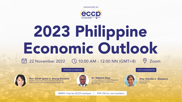 2023 Philippine Economic Outlook | ECCP On Glue Up