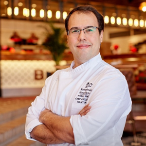 Chef Santiago Guerrero (Executive Chef at Hotel Kempinski, Bahia Estepona, Spain)