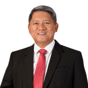 Liduvino Geron (EVP- Agricultural and Development Lending Sector at Landbank of the Philippines)